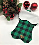 North Flannel Plaid Stocking