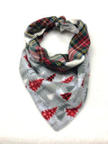 Noel Reversible Dog Scarf