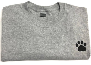 Dog Dad Dog Paw T Shirt