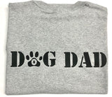 Dog Dad Dog Paw T Shirt