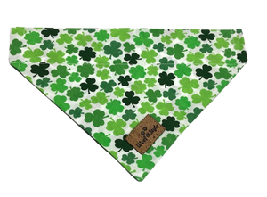 Lucky St. Patrick's Day Dog Collar Bandana